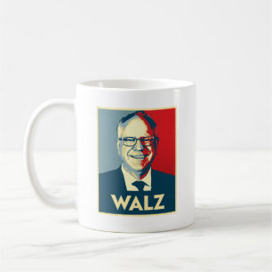 Tim Walz Fan Club Koffiemok
