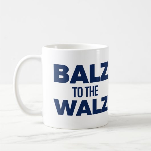 Tim Walz Fan Club Koffiemok (Links)