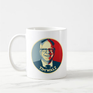 Tim Walz Fan Club Koffiemok