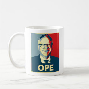 Tim Walz OPE Koffiemok