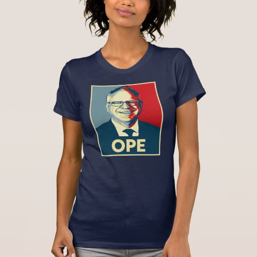 Tim Walz OPE T-shirt (Voorkant)