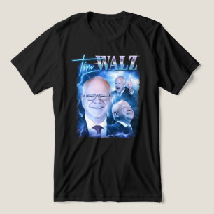 Tim Walz Retro jaren '90 Tri-Blend Shirt