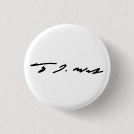 Tim Walz Signature Ronde Button 3,2 Cm