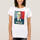 Tim Walz T-shirt (Voorkant)