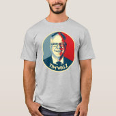 Tim Walz T-shirt (Voorkant)