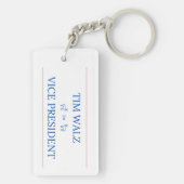 Tim Walz voor Vice President Sleutelhanger (achterkant)