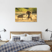 Timbavati, Nationaal Park Kruger, Limpopo Canvas Afdruk (Insitu (Slaapkamer))