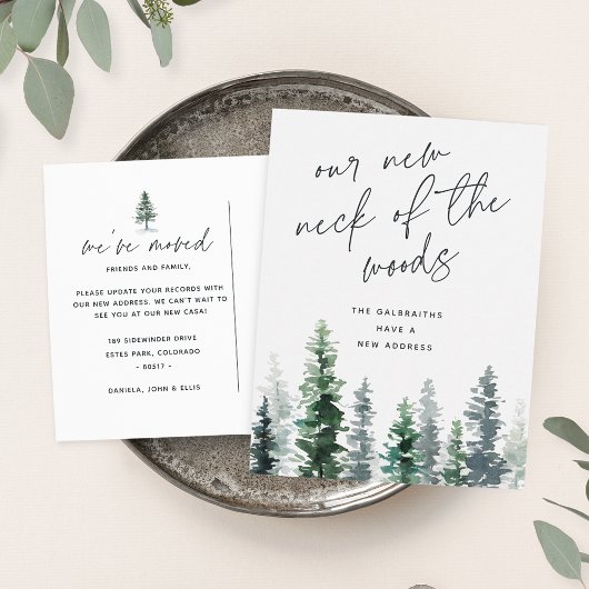 Timber Grove | Nieuwe nek van de Bossen Briefkaart