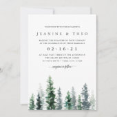 Timber Grove | Uitnodiging tot weddenschappen (Voorkant)