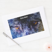 TIMBER WOLF EYES Wildlife Supporter Stickers (Envelop)