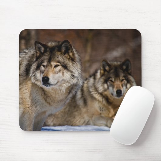 Timber Wolf Muismat (Met muis)