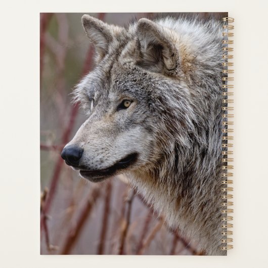 Timber Wolf Planner (Achterkant)