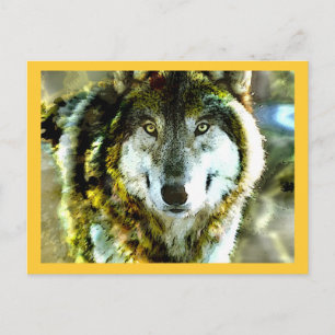 Timber Wolf Products van JungleWalk.com Briefkaart