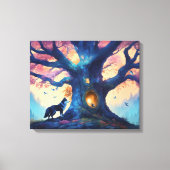 Timberland Wolf Canvas Afdruk (Voorkant)