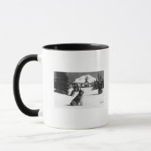 Timberline Lodge en "Lady" de eigenaar Mok (Links)