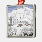 Timberline Lodge Metalen Ornament (Links)