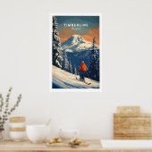 Timberline Reisposter - Oregon 1 Poster (Keuken)