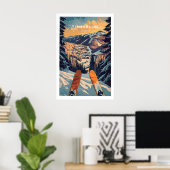 Timberline Ski Poster 1 (Thuiskantoor)