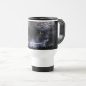 TIMBF WOLF SUPPORTER Wolf Eyes Wildlife Gift Mug (Devant droit)