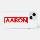 Timbre Aaron (Verso Horizontal)