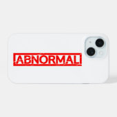 Timbre anormal (Verso Horizontal)