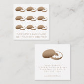 timbre de fidélité de bagels (Devant / Derrière)