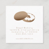 timbre de fidélité de bagels (Dos)