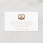 timbre de fidélité de bretzels (Dos)