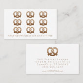 timbre de fidélité de bretzels (Devant / Derrière)