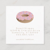 timbre de fidélité donut (Dos)