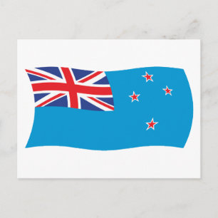 Timbre de la carte postale du drapeau de la dépend