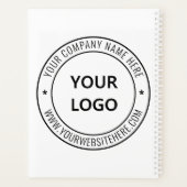 Timbre d'entreprise du logo d'entreprise personnal (Dos)