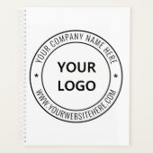 Timbre d'entreprise du logo d'entreprise personnal (Devant)