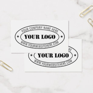 Timbre d'entreprise du logo d'entreprise personnal