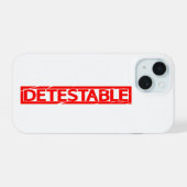 Timbre Détestable (Verso Horizontal)