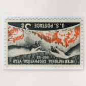 Timbre-poste des États-Unis Puzzle (Horizontal)