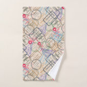 Timbres De Voyage Passport (Serviette à main)