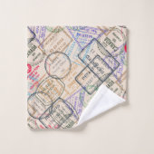 Timbres De Voyage Passport (Gant de toilette)