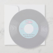 Time 45-rpm voor feestdag kaart (Achterkant)