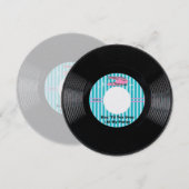 Time 45-rpm voor feestdag kaart (Voorkant / Achterkant)