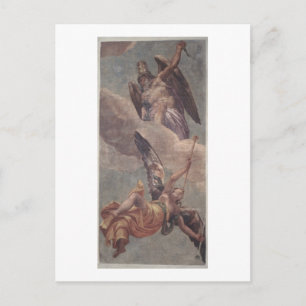 Time and Fame, van de sacristy (fresco) Briefkaart