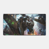 Time Bender Gaming Desk Mat | Time-Warp Genius (Voorkant)