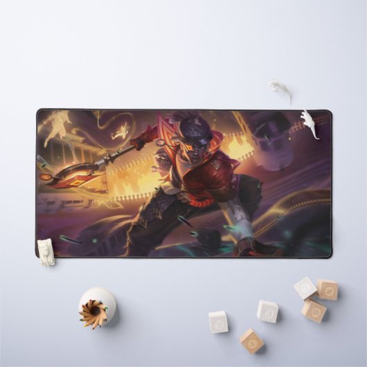 Time Bender Gaming Desk Mat | Time-Warp Genius (Kindertafel)
