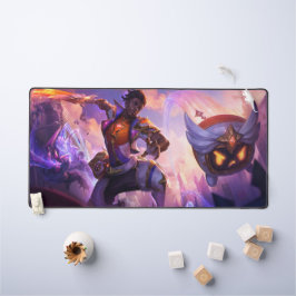 Time Bender Gaming Desk Mat | Time-Warp Genius