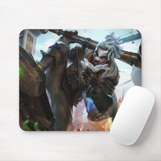Time Bender Gaming Mousepad | Chrono Master Pad Muismat (Met muis)