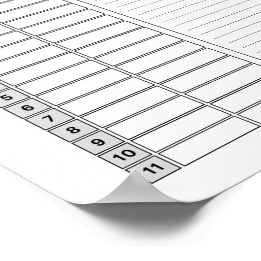 Time boxing (PLANNER) Poster (Hoek)