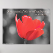 Time Cannot Heal what we... Poster (Devant)