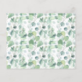 Time Capsule Advice Baby shower Beer Greenercard Flyer (Achterkant)