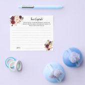 Time Capsule Advice Marsala Vrijgezellenfeest Kaar Flyer