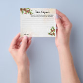 Time Capsule Advice Vrijgezellenfeest voor kerstmi Flyer (Hand)